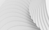 Fototapeta Perspektywa 3d - geometric abstract uniform background. 3d render