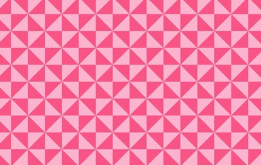 Canvas Print - triangle pattern. stylish background. geometric pink texture - illustration design