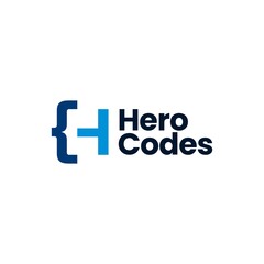 Wall Mural - h letter mark code logo vector icon illustration