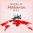 World Malaria Day abstract background.