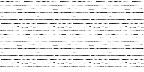 Grunge seamless pattern with stripes hand drawn with oil pastel crayon