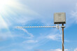 © Serjik Ahkhundov - Alternative internet access. Antenna for mobile internet. Poor coverage outside the city.