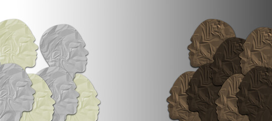 racial conflict. racism. interracial arguments.