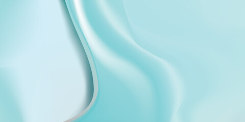 Aufkleber - Abstract liquid background design, blue paint color flow,artistic fluid watercolor background for website, brochure, banner, poster.