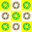 © Harfiaad - Vector Graphics of Donuts with Various Flavors