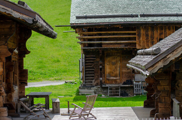 house in the Swss Alps