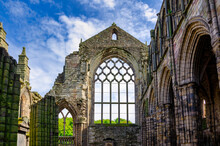 Holyrood Abbey Is A Ruined Augustinian Abbey In Edinburgh, Scotland.