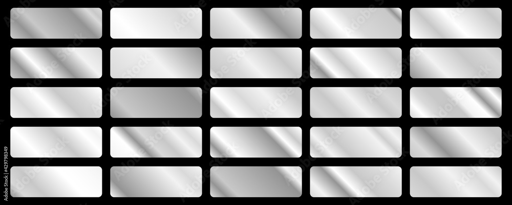 White, silver background texture vector icon seamless pattern. Light ...
