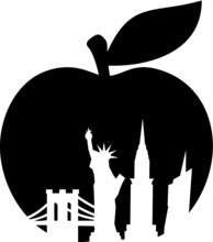 Vector Illustration Of The New York Big Apple