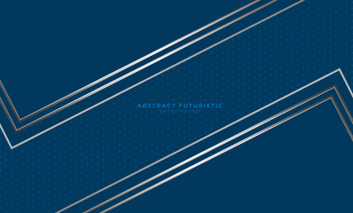 Wall Mural - The best abstract line and metallic pattern background. futuristic background, Abstract art wallpaper. Vector illustration.