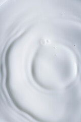 Poster - Milky cosmetic cream texture background