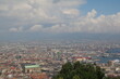 View from Terrazza Panoramica Villa Floridiana to Naples on the Gulf of Naples, Italy 