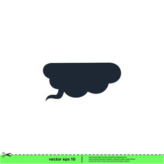 speech bubble icon vector illustration simple design element