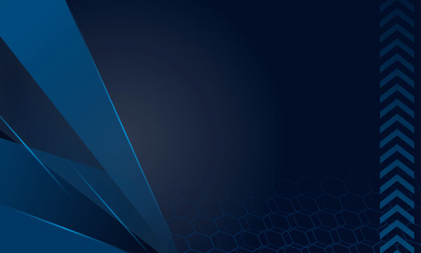 blue background modern technology concept