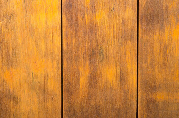 Wall Mural - New yellow and and brown wooden wall close