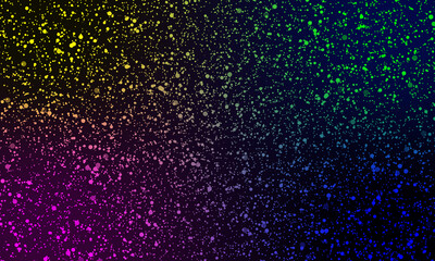 Aufkleber - Rain drops on the window . Abstract gradient dots snow background . 