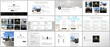 © xenia_design - Vector templates for website design, presentations, portfolio. Templates for presentation slides, flyer, leaflet, brochure, report. Background template with lines, photo place for business design.