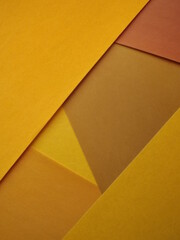 Wall Mural - the background of the card is made of different shades of yellow. High quality photo