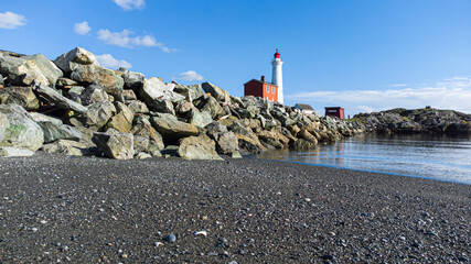 Lighthouse wallpaper near the ocean