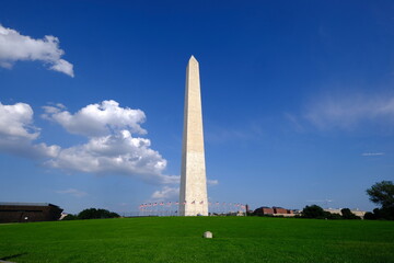 Wall Mural -  DC Washington  USA - July 27:2018 , Views of the Washington Monument in Washington, DC Washington Monument USA, 