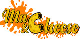 Fototapeta Młodzieżowe - Mac and Cheese vector logo