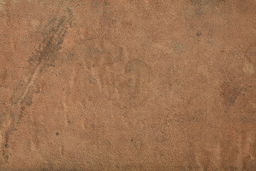 Wall Mural - Brown, old fabric with staines texture background