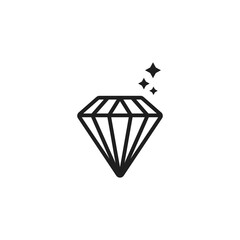 Diamond logo design for jewelry business