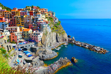 Manarola, Cinque Terre, Italien