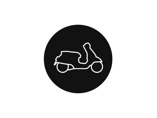 motorcycle vehicle. vector illustration design.