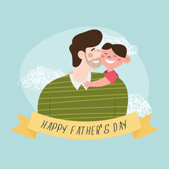 Sticker - fathers day card