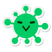 Sly Bird Virus Sticker