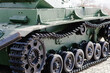 Abandoned war german tanks in museum. Urbex exploration in german countryside.
