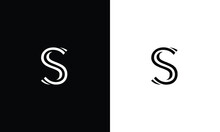 Ss Letter Logo Corporate. Ss Letter Vector Logo