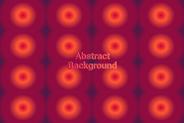 Wall Mural - Abstract background vector illustration with gradient round circles forming flashing lights