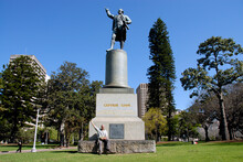 Me And Captain Cook, In Sydney (Australia)