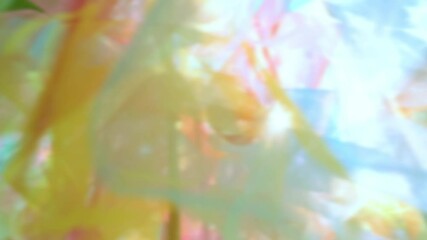 Wall Mural - blur effect pastel color see-through fabric pattern blowing by wind, concept background abstract