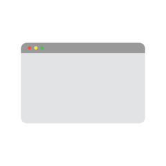 Wall Mural - browser search icon. cartoon of browser searchvector icon for web design isolated on white backgroun