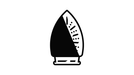 Poster - Flat iron icon animation outline best object on white background