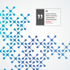 Fototapete - Vector cross pattern white background