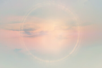 sunset sky gradient abstract sun light nature background