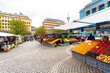 © Image Source RF - Sweden, Sodermanland, Stockholm, Market in town square