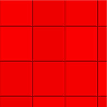 Red Tiles Texture. Abstract Red Geometric Pattern