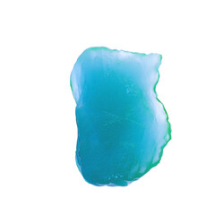 Wall Mural - blue and green gradient art abstract background 3d rendering gemstone – creative design element for 