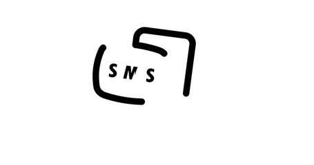 Poster - Smartphone with new message. 4k video. Animated new sms. Communication concept. Motion graphic design.