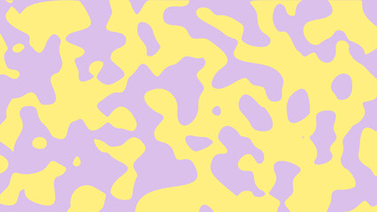 Wall Mural - Abstract liquid background in yellow and violet color. Vector illustration.