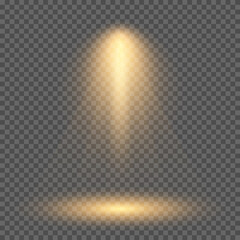 lighting with spotlight illumination effects