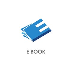 Sticker - E-book modern digital book