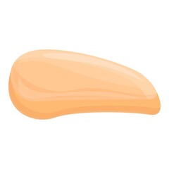 Poster - Protein nutrient nut icon. Cartoon of Protein nutrient nut vector icon for web design isolated on white background