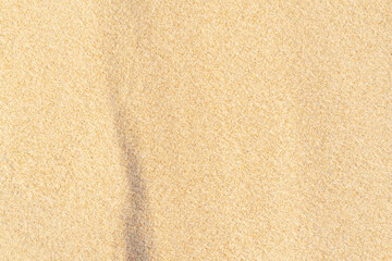 Wall Mural - Sand texture background on the beach. Light beige sea sand texture pattern.