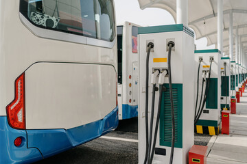 Poster - bus charging in station